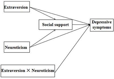 Extraversion and Neuroticism on College Freshmen's Depressive Symptoms During the COVID-19 Pandemic: The Mediating Role of Social Support